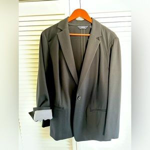 Lands End blazer in black